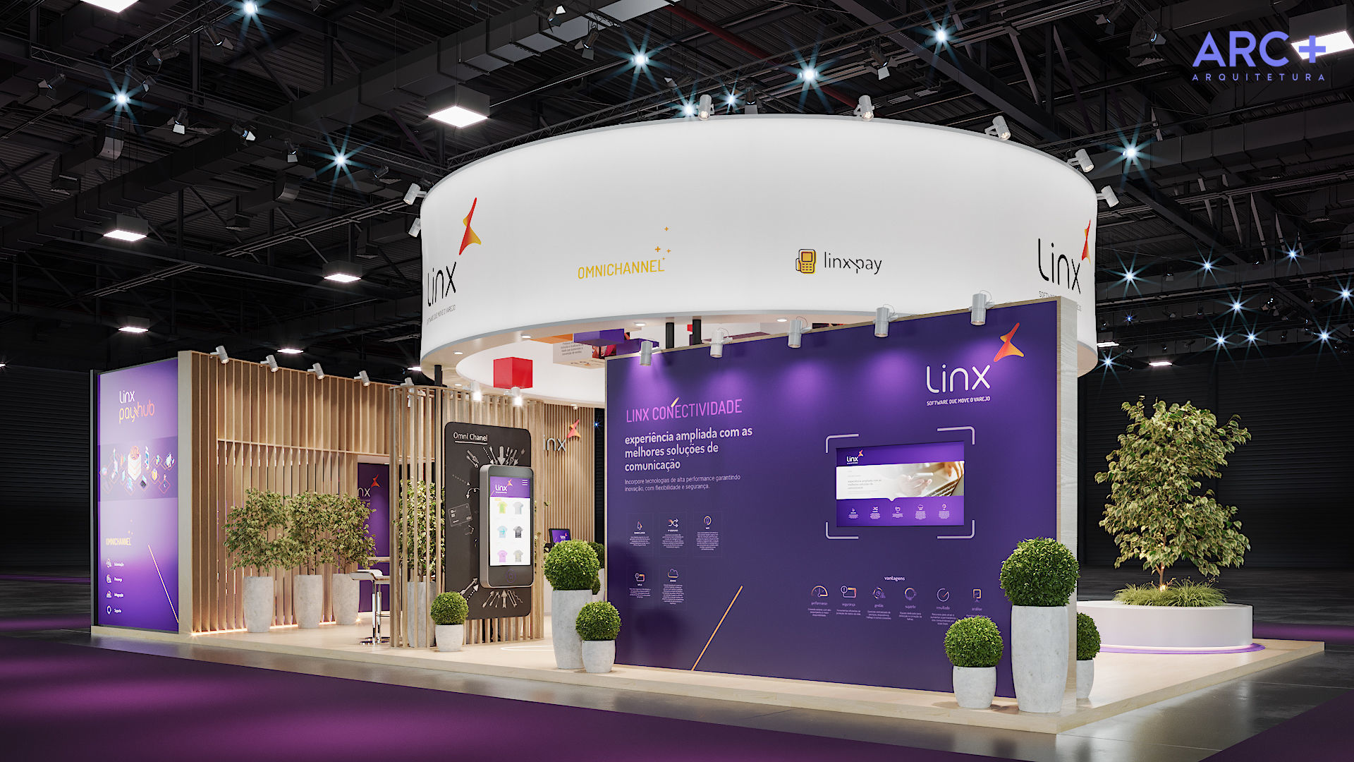 Exhibit design pavilion 3D model_5