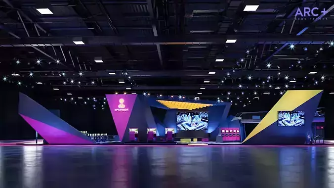 Exhibit design pavilion