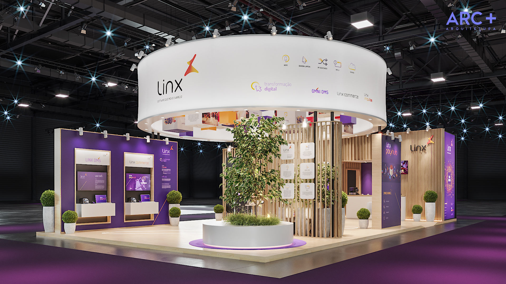 Exhibit design pavilion 3D model_4