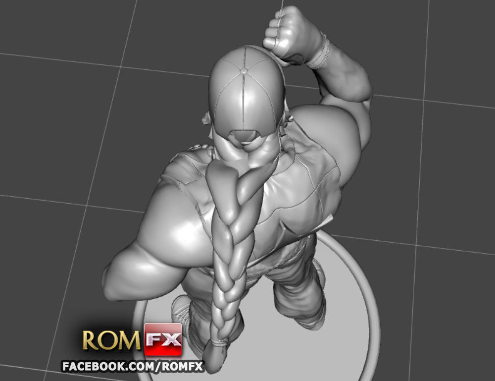 Terry Bogard - Fatal Fury Action Figure Printable 3D print model_20