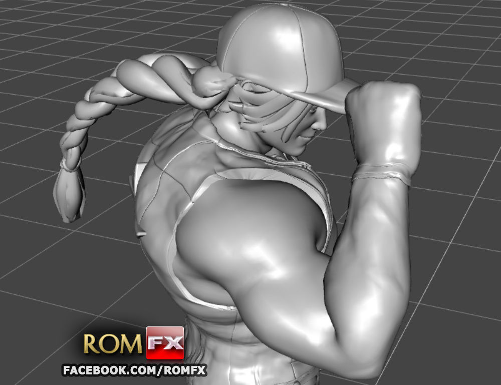 Terry Bogard - Fatal Fury Action Figure Printable 3D print model_36