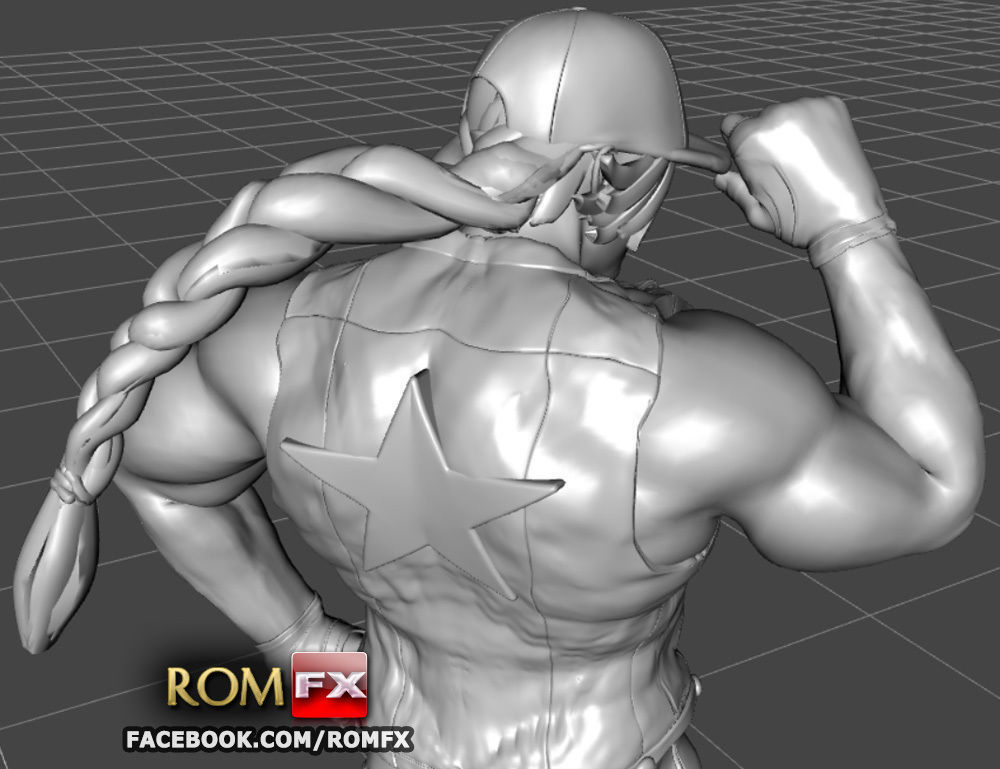 Terry Bogard - Fatal Fury Action Figure Printable 3D print model_37