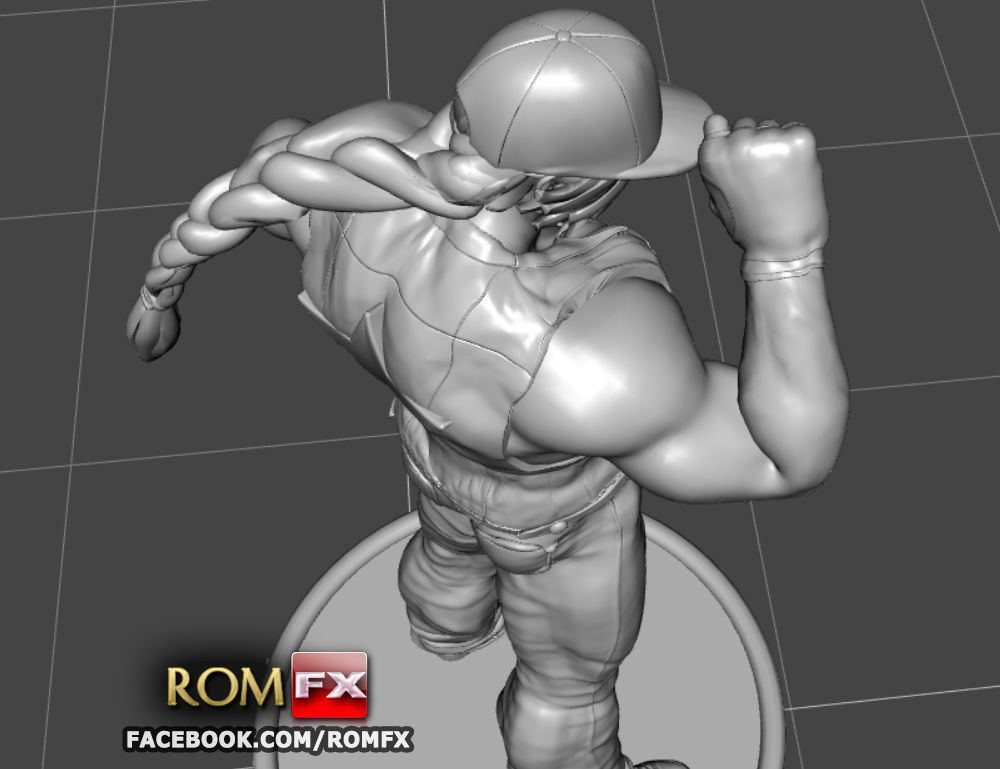 Terry Bogard - Fatal Fury Action Figure Printable 3D print model_18