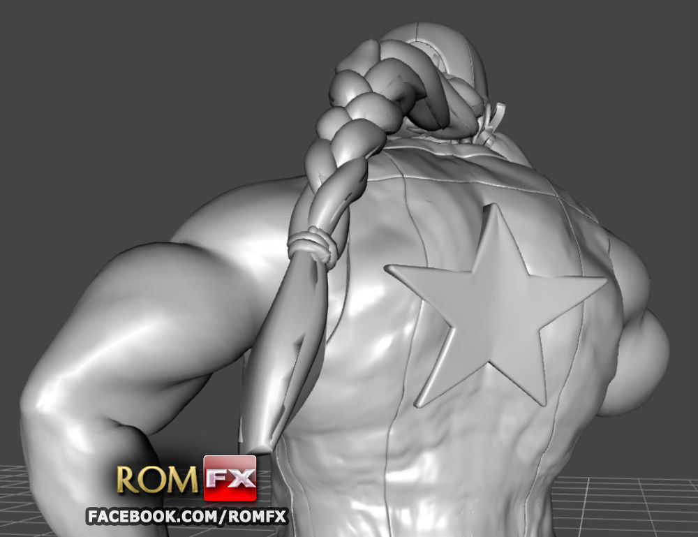 Terry Bogard - Fatal Fury Action Figure Printable 3D print model_30