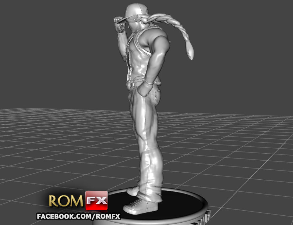 Terry Bogard - Fatal Fury Action Figure Printable 3D print model_23