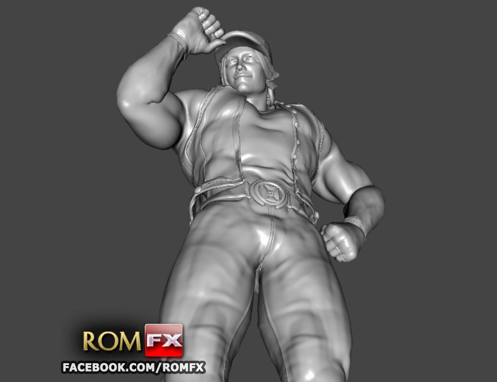 Terry Bogard - Fatal Fury Action Figure Printable 3D print model_17