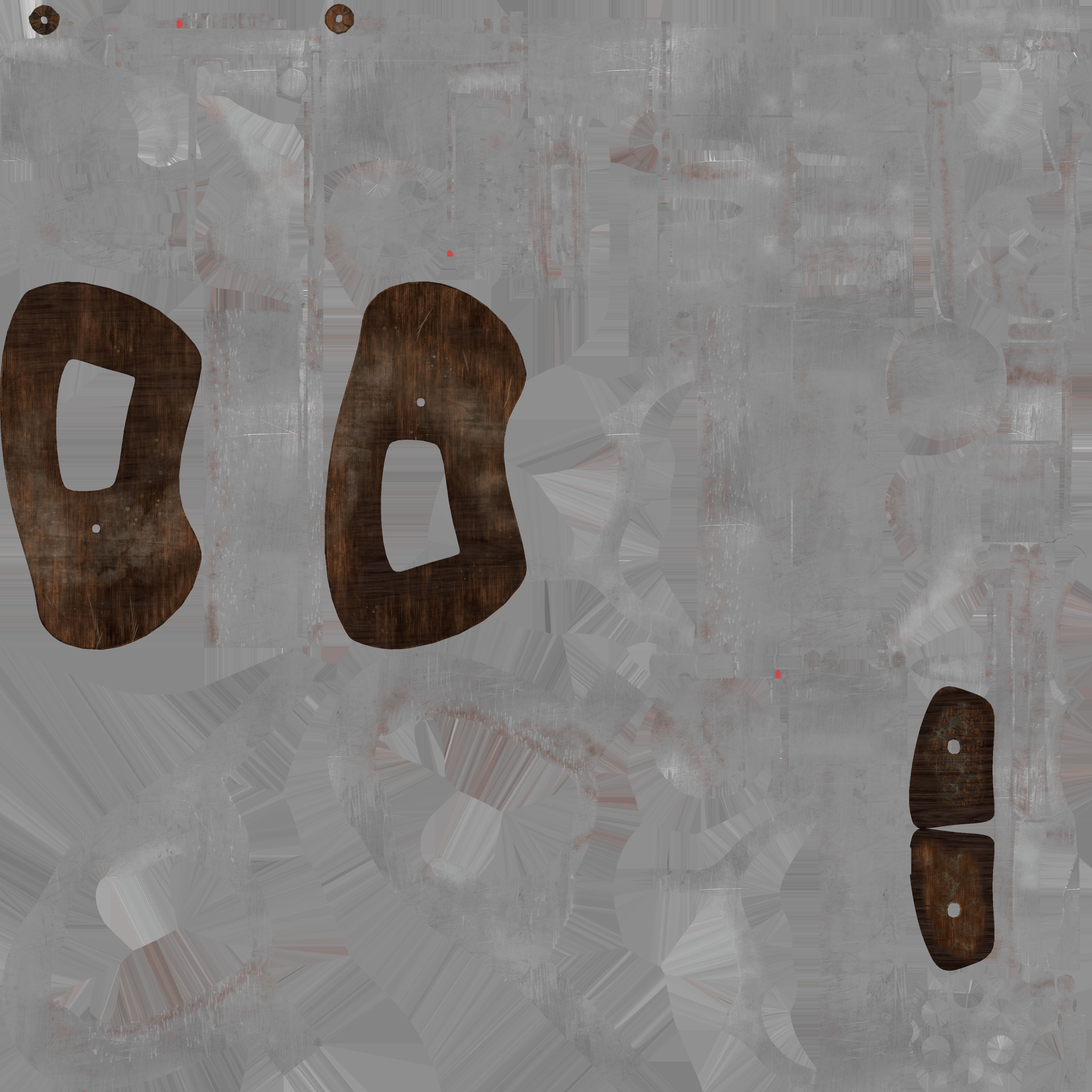 Revolver Magnum Low-poly 3D model_3