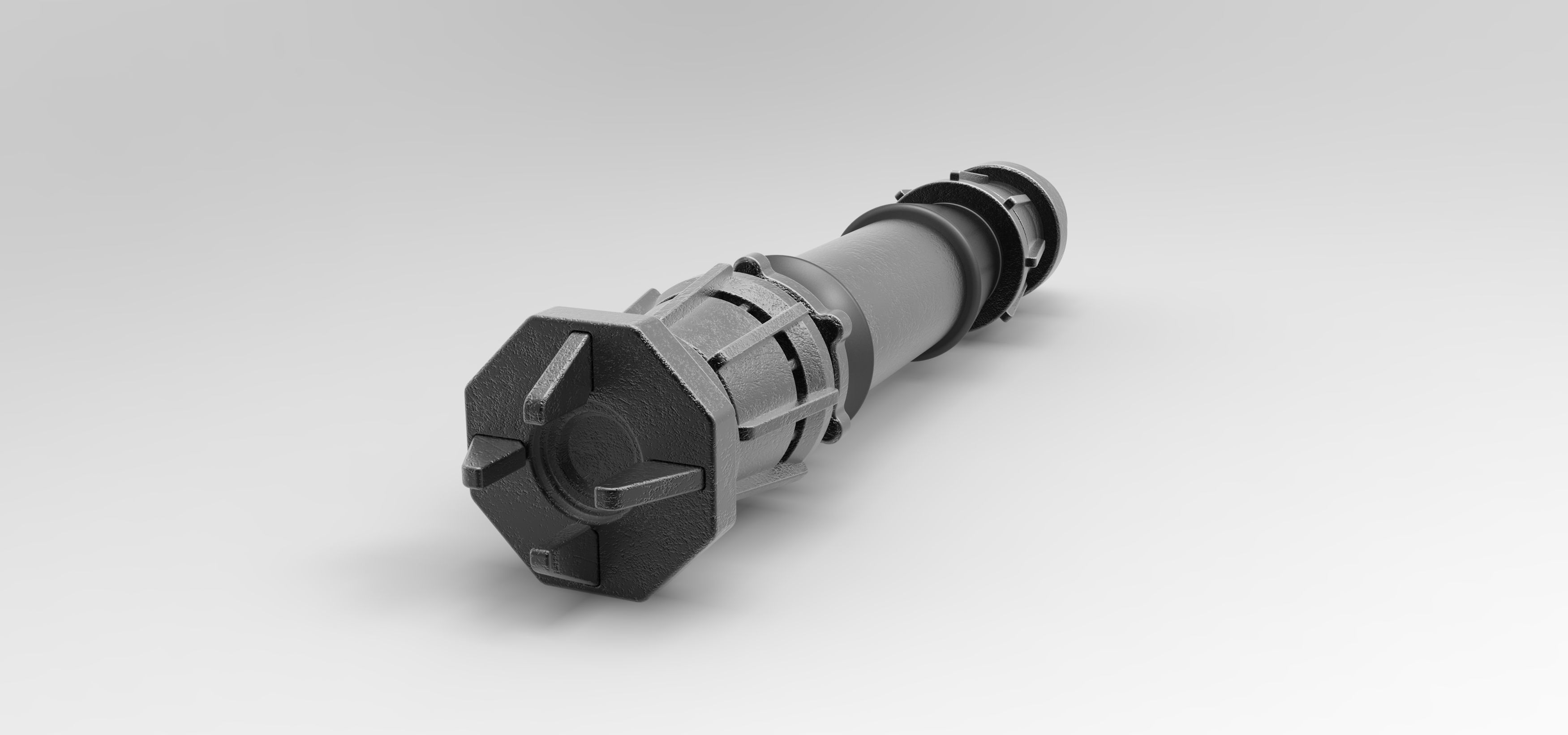 Lightsaber of Rey from the movie Star Wars 9 Rise of Skywalker 3D print model_2