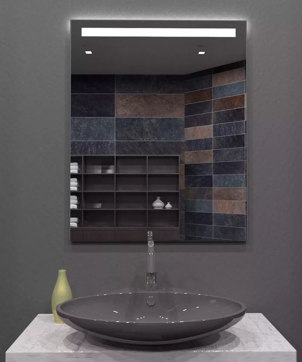 Illuminated Mirror 30 3D model_0