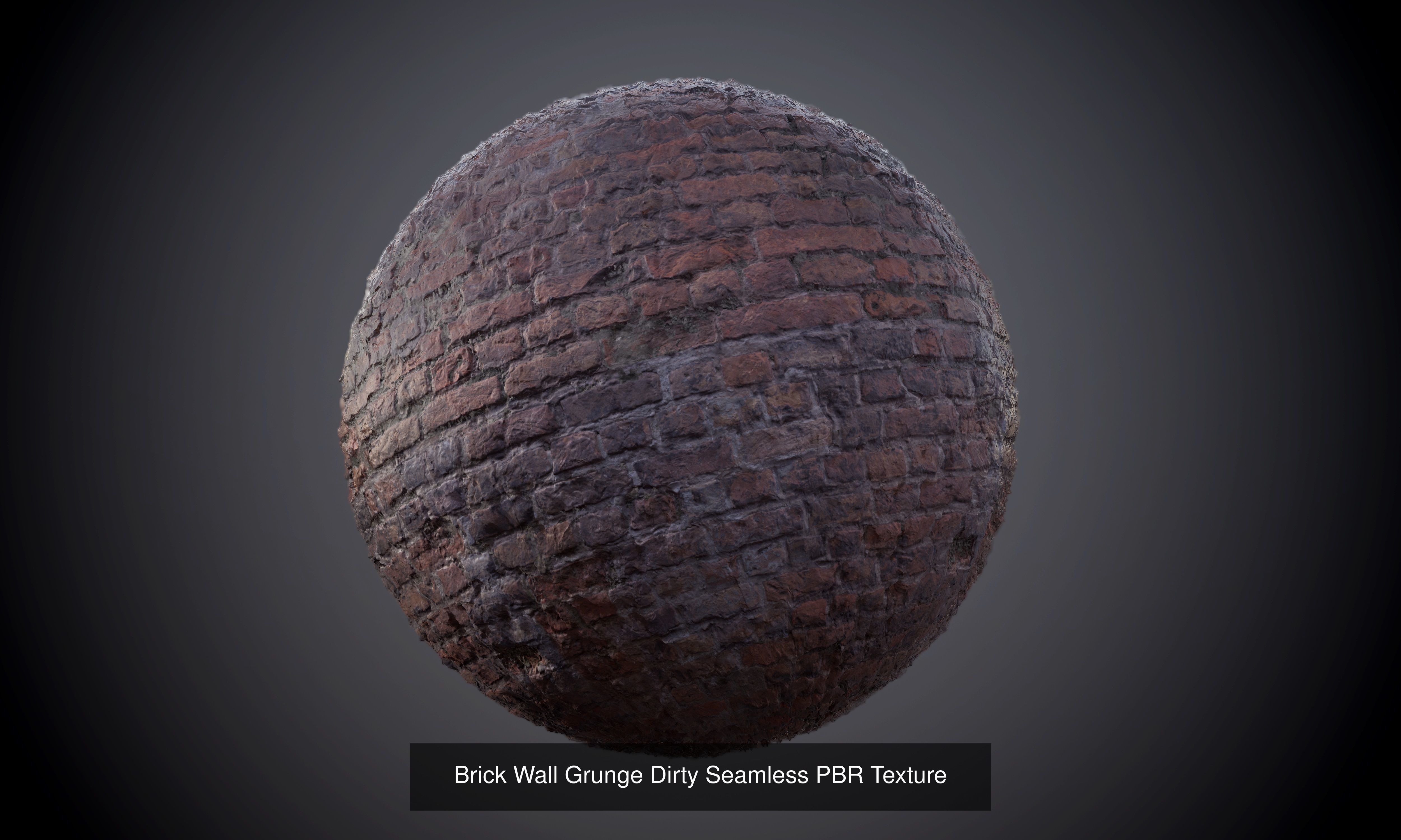 55 Brick Concrete Wall Seamless PBR Texture Collection 01 Texture_15