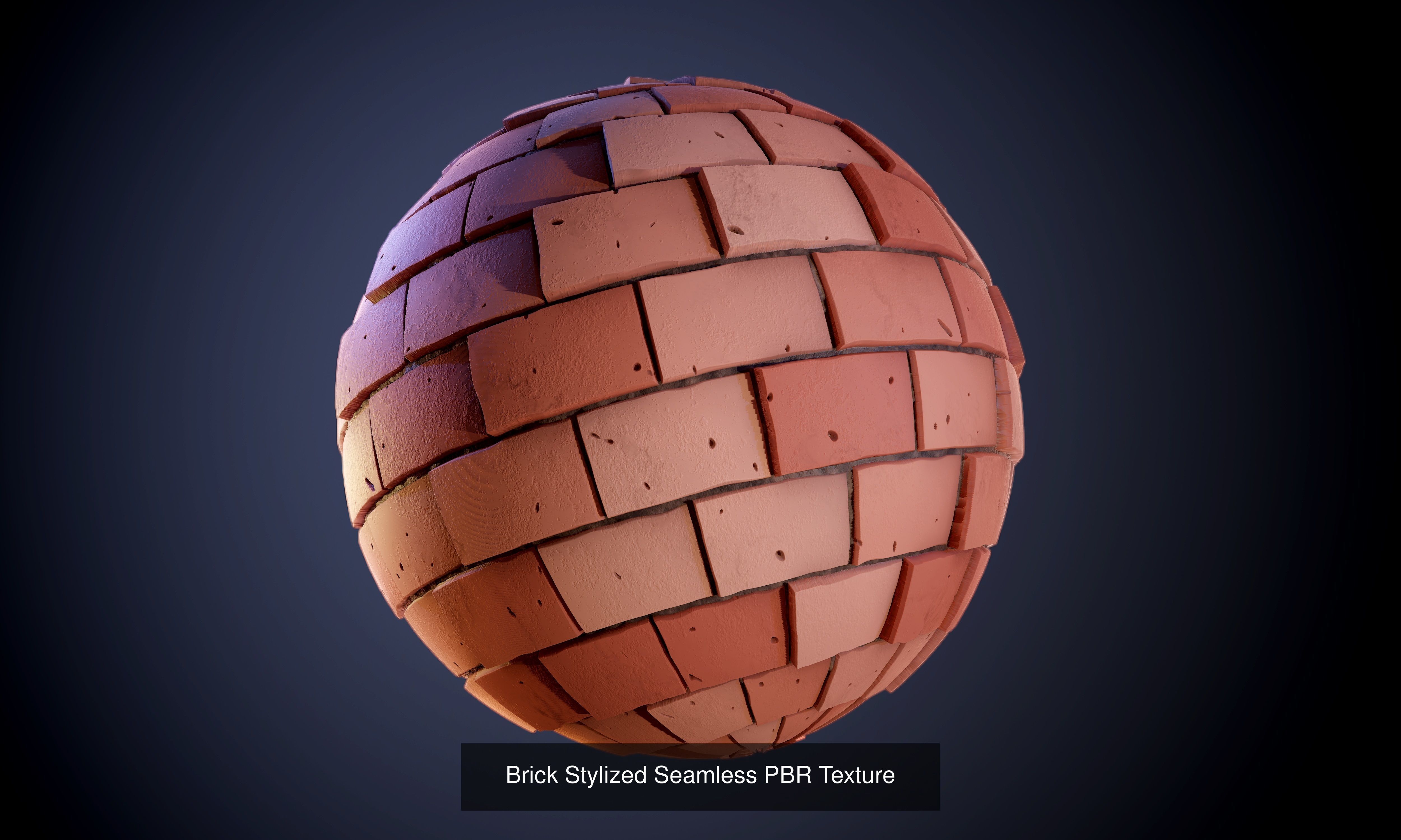 55 Brick Concrete Wall Seamless PBR Texture Collection 01 Texture_18