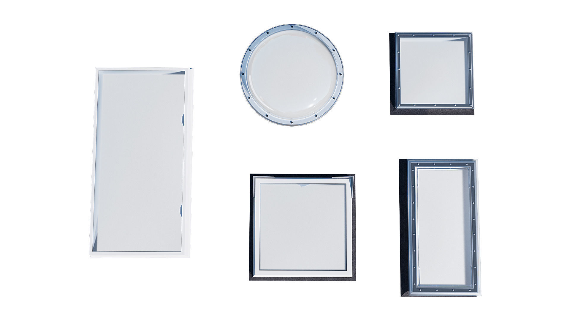 Roof Skylight model pack 3D model_8