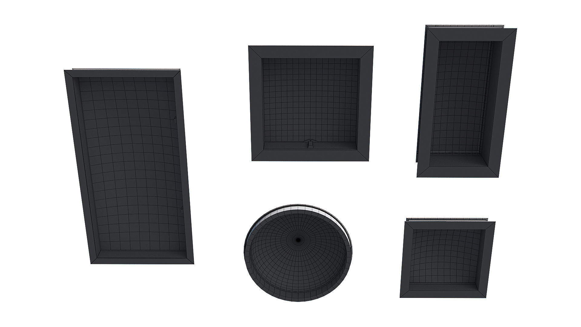 Roof Skylight model pack 3D model_21