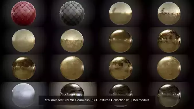 150 Architectural Viz Seamless PBR Textures Collection 01 Texture