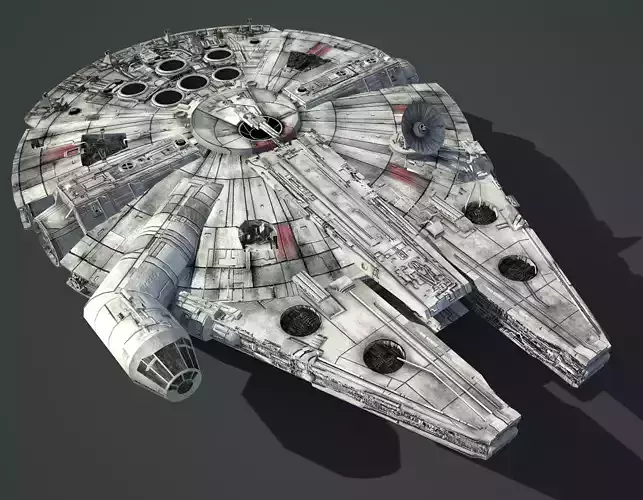 Game Ready Star Wars Millennium Falcon
