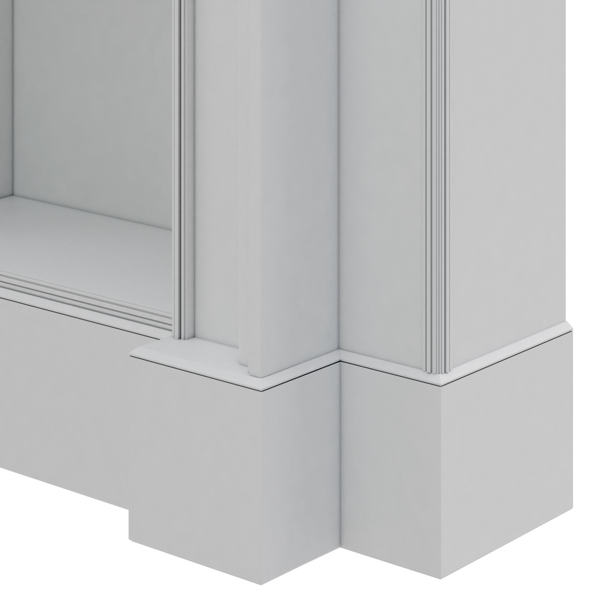 Dantone Home fireplace 3D model_5