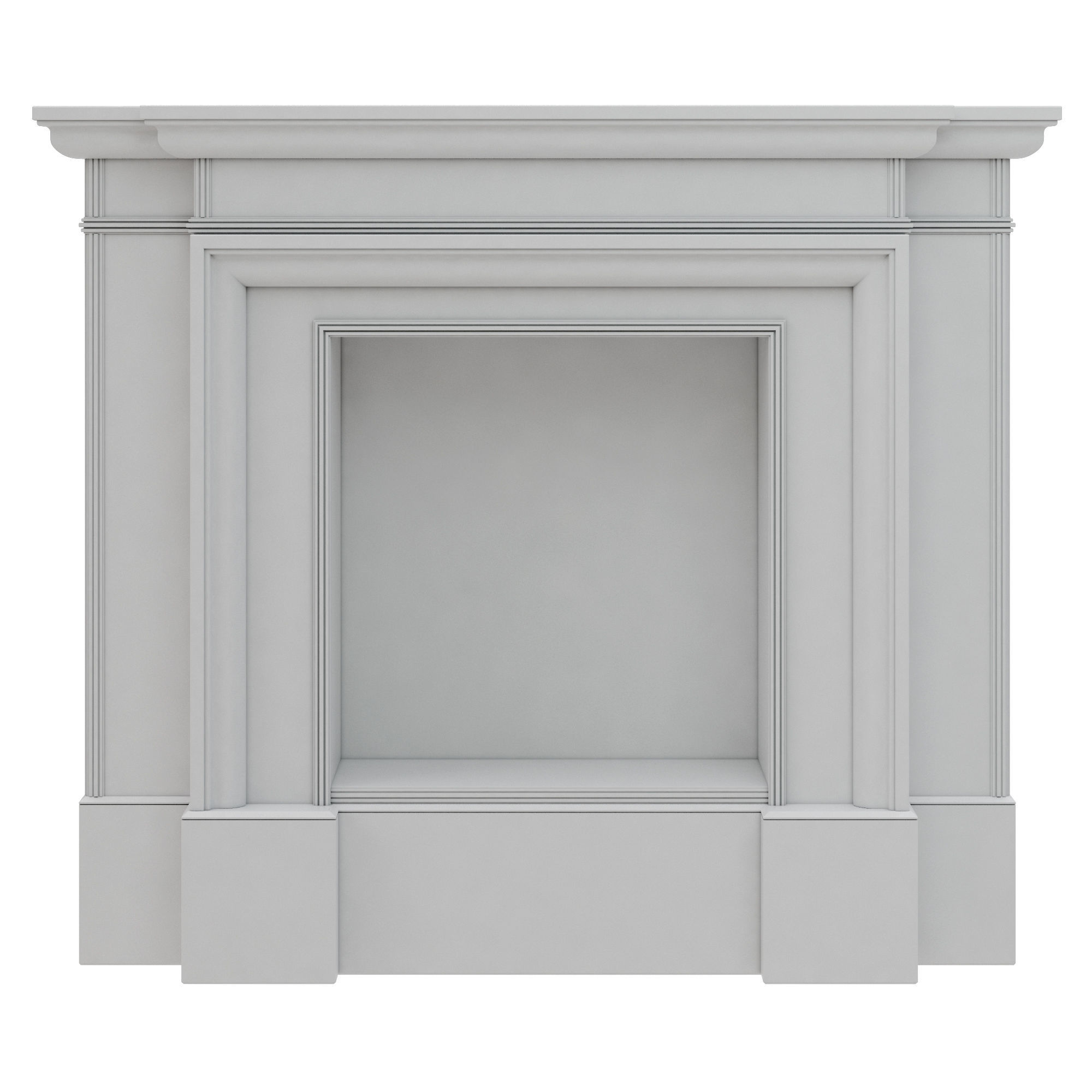 Dantone Home fireplace 3D model_6