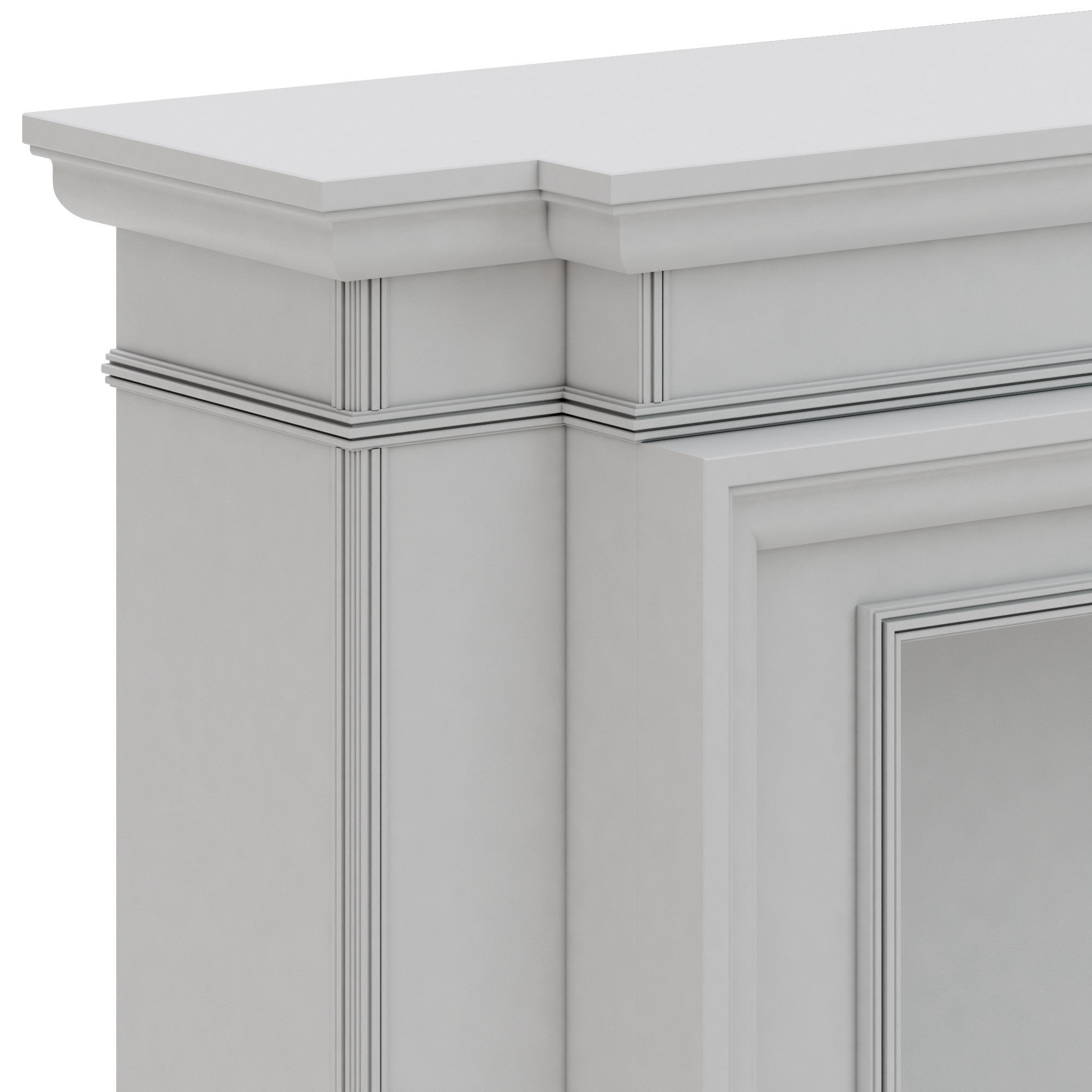 Dantone Home fireplace 3D model_3