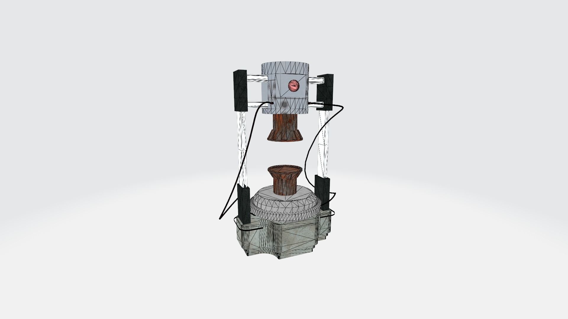 Laboratory Machine C - Plasma extractor Free 3D model_4