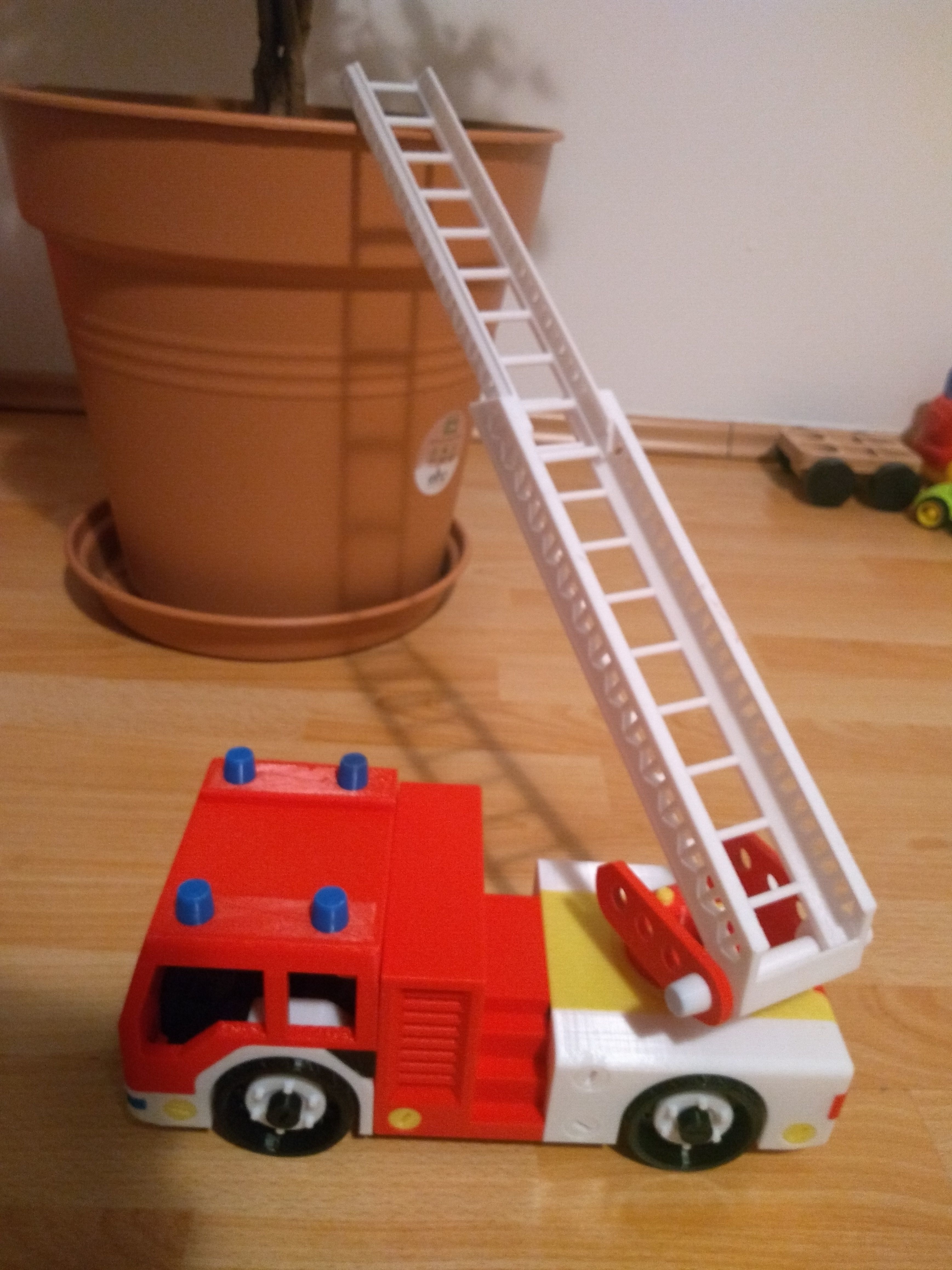 Fire truck toy 3D print model_1