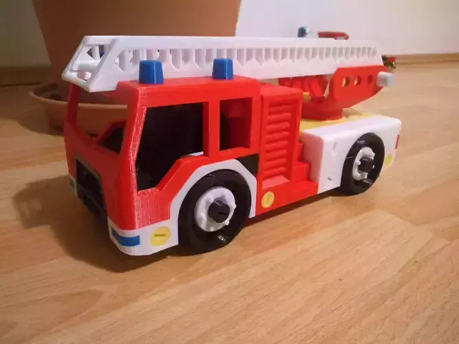 Fire truck toy 3D print model