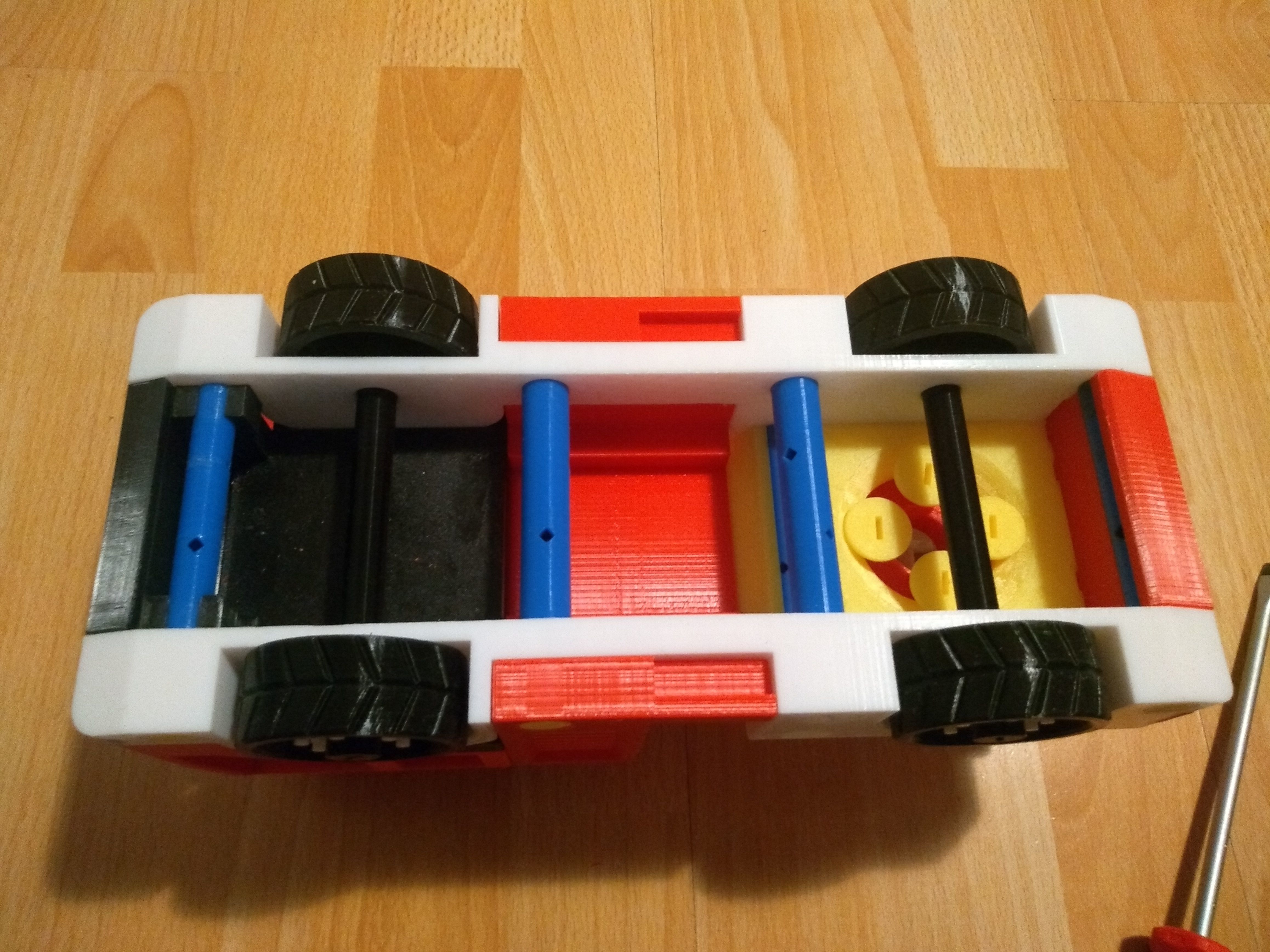 Fire truck toy 3D print model_37