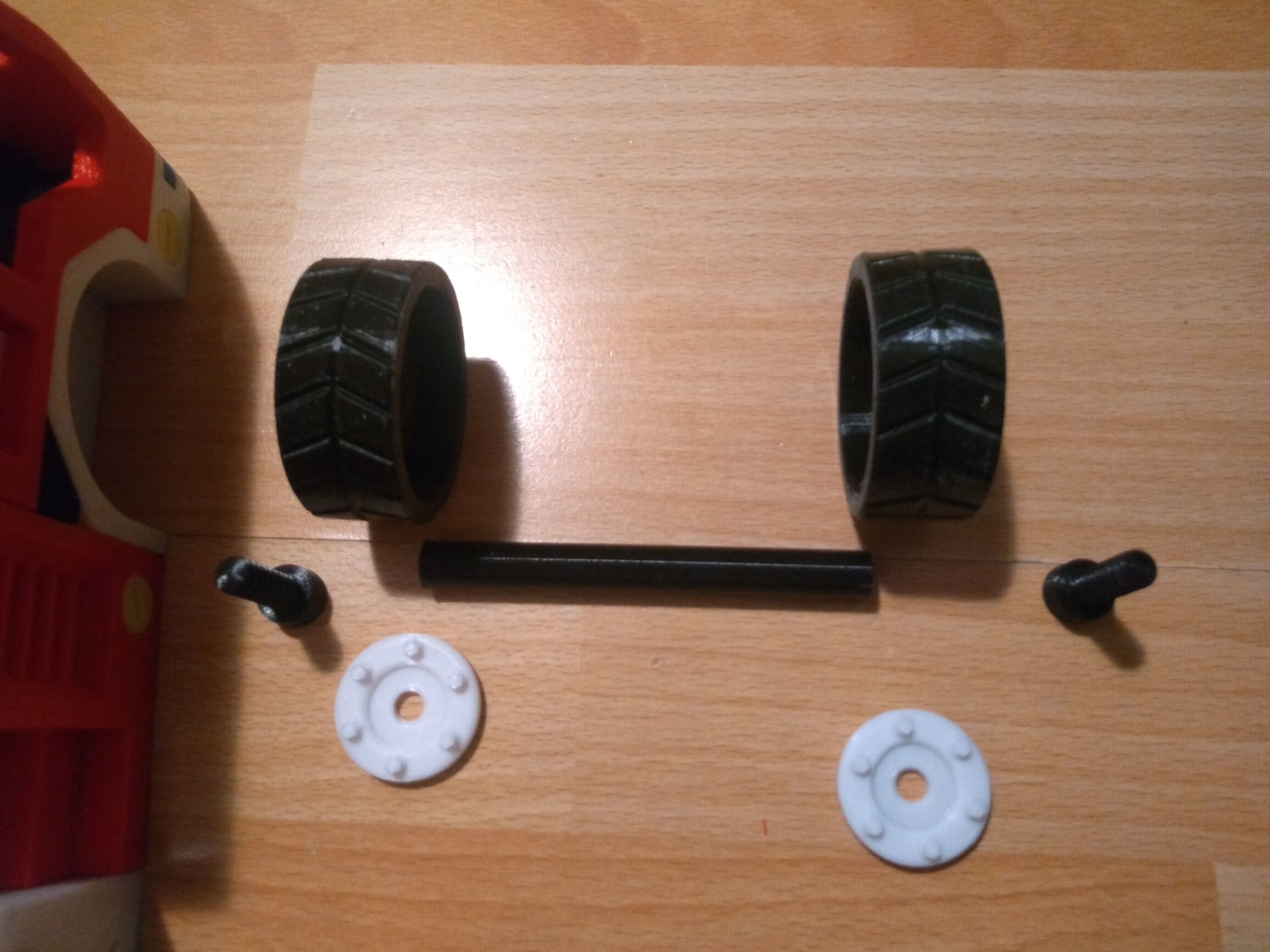 Fire truck toy 3D print model_33