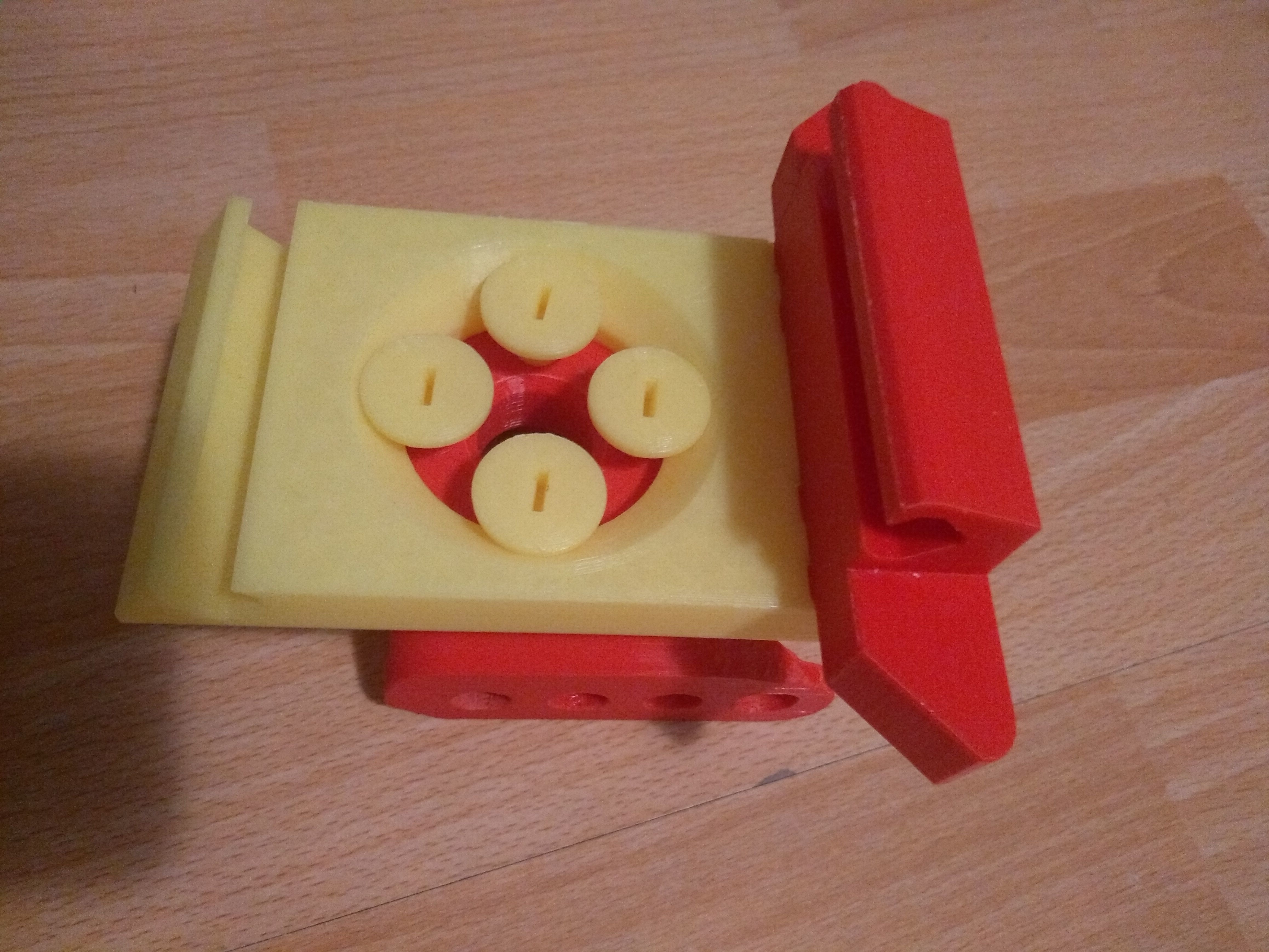 Fire truck toy 3D print model_9