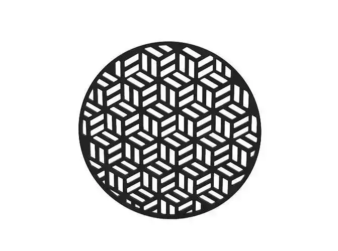 Coaster geometric design