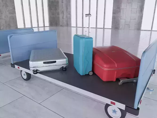 Airport Baggage Carts
