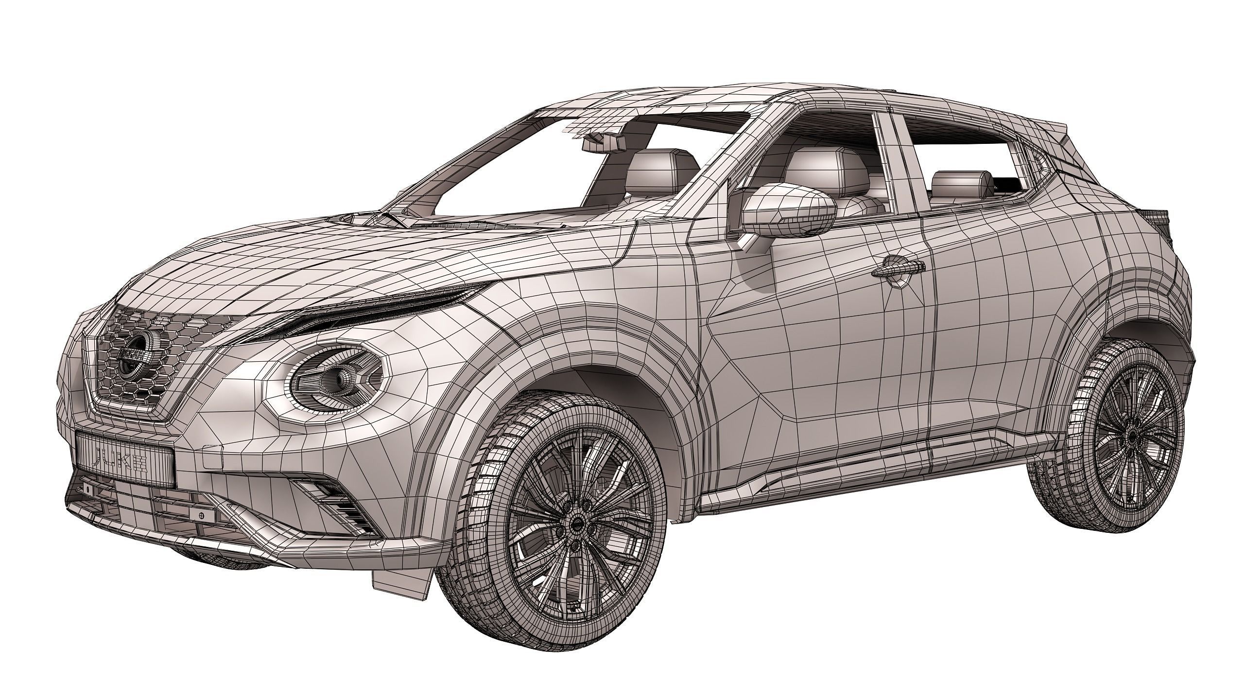 Nissan Juke 2020 3D model_12
