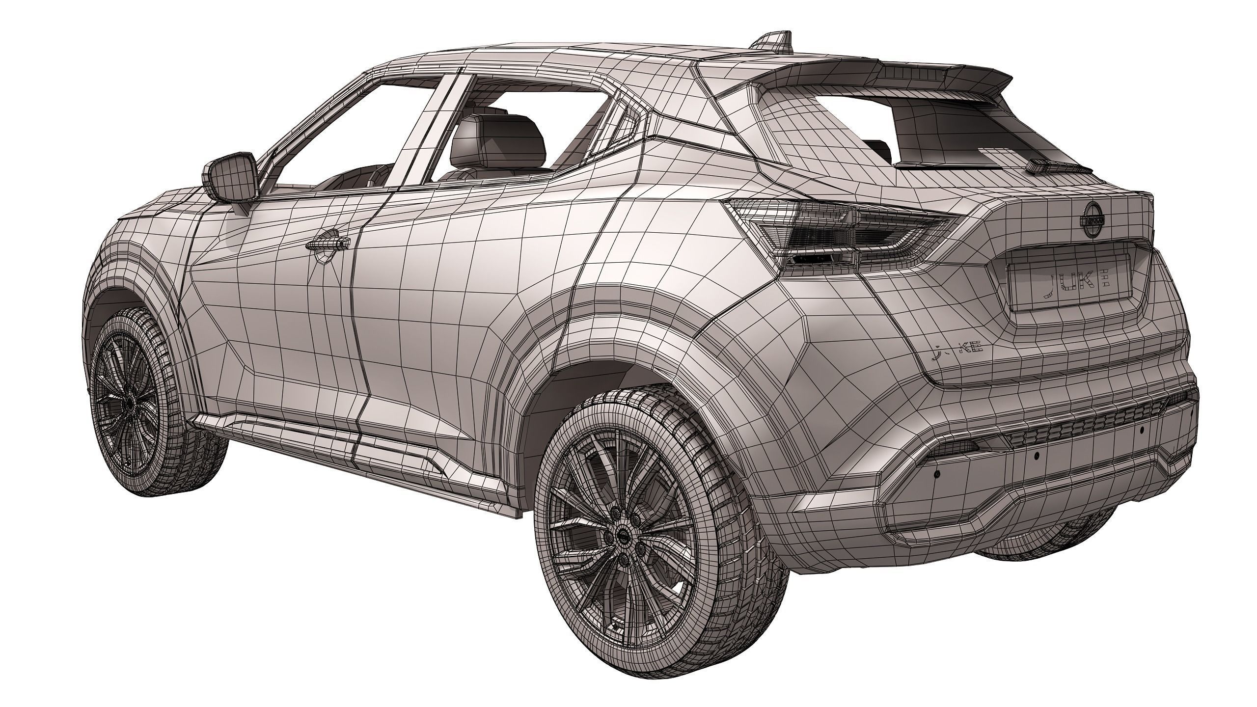 Nissan Juke 2020 3D model_13