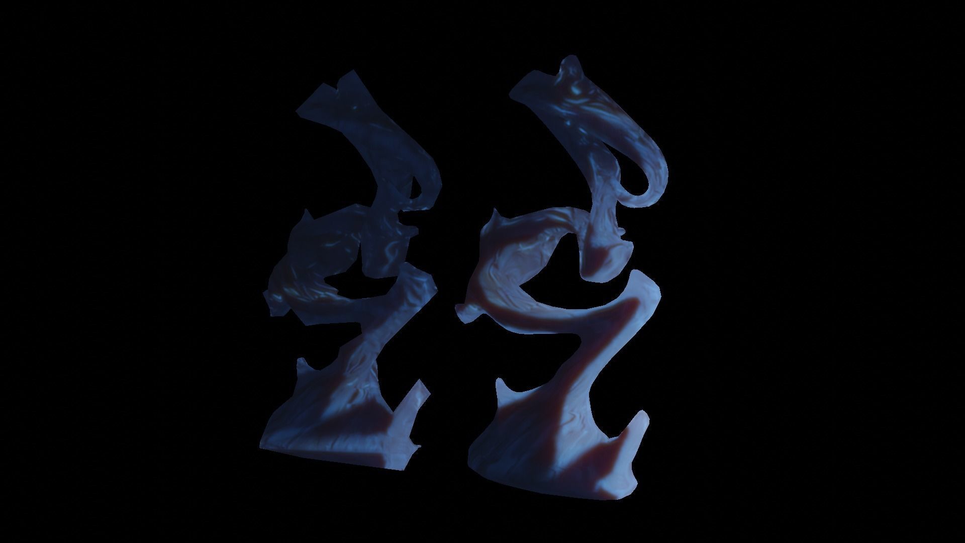 DARK TREE Low-poly 3D model_23