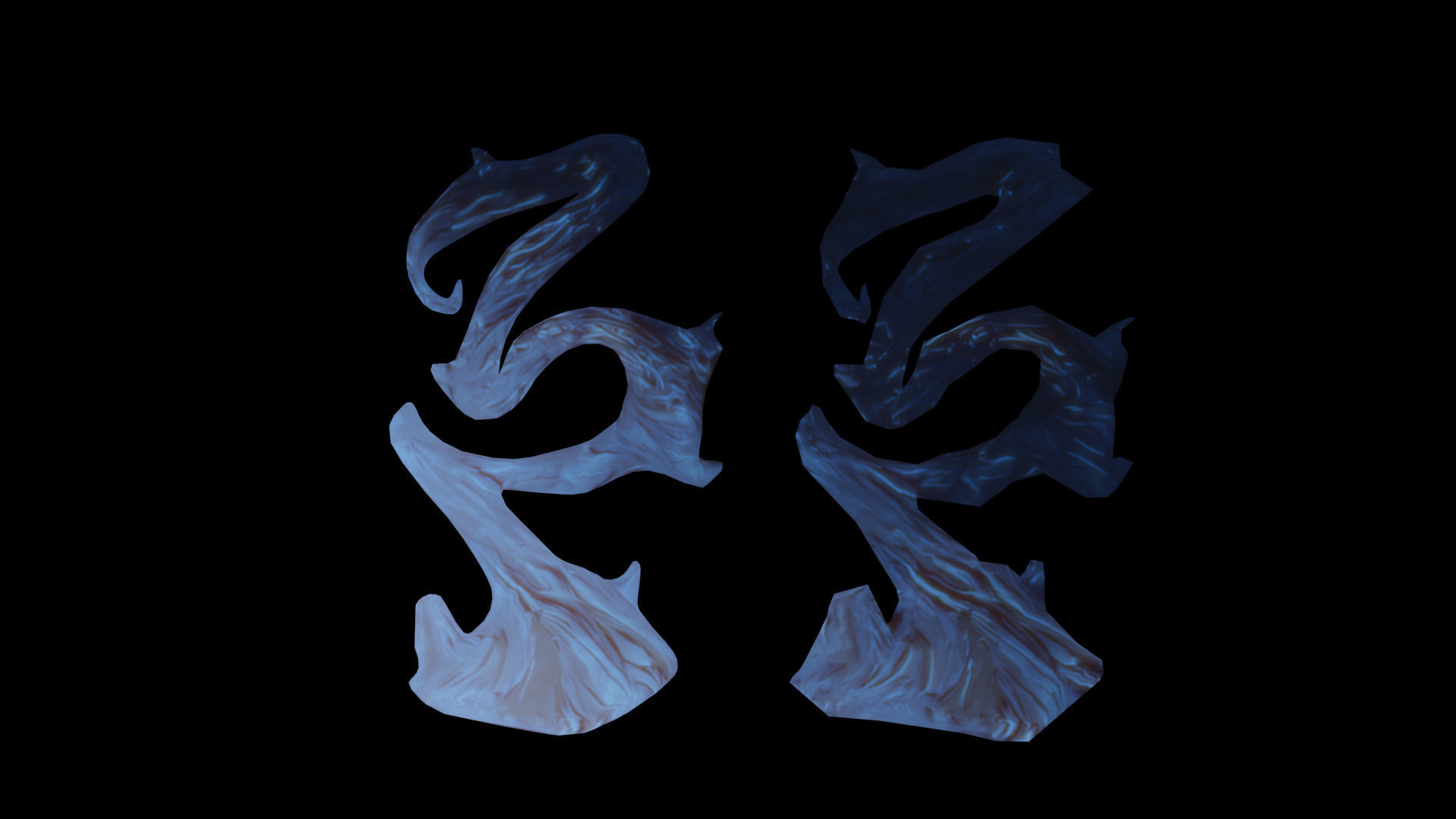 DARK TREE Low-poly 3D model_12