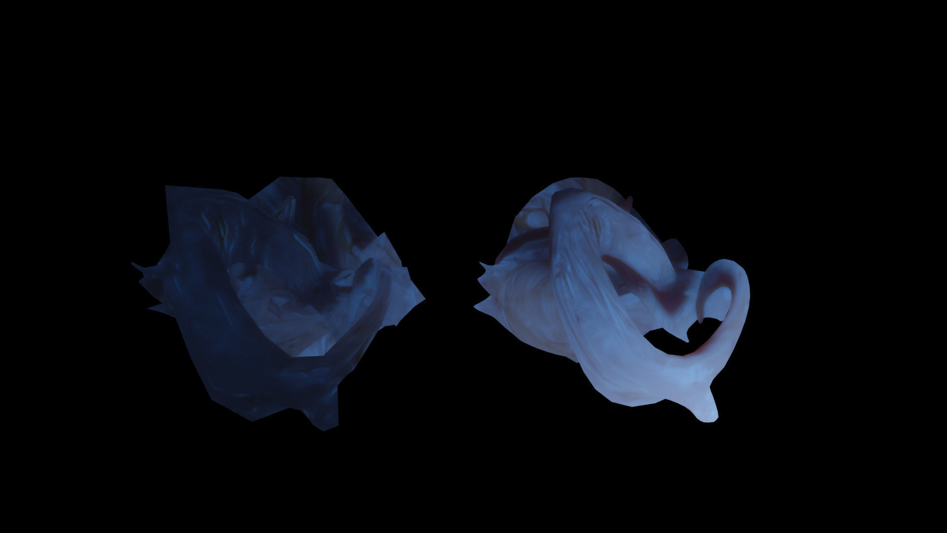 DARK TREE Low-poly 3D model_4