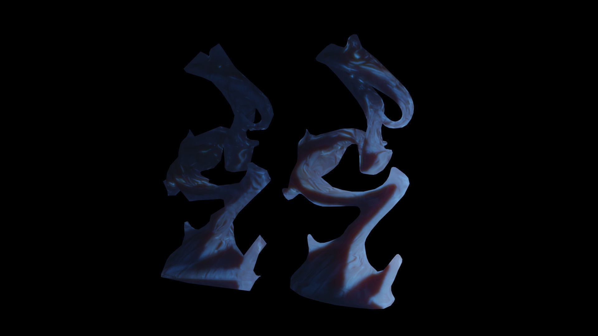 DARK TREE Low-poly 3D model_14