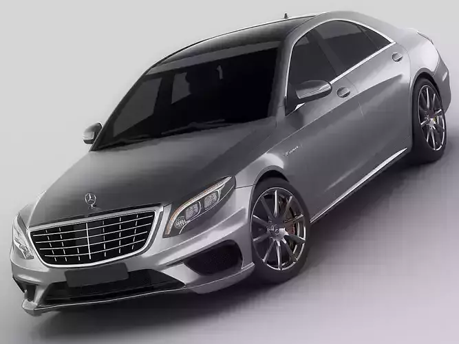 Mercedes S63 AMG MY2014 3D model