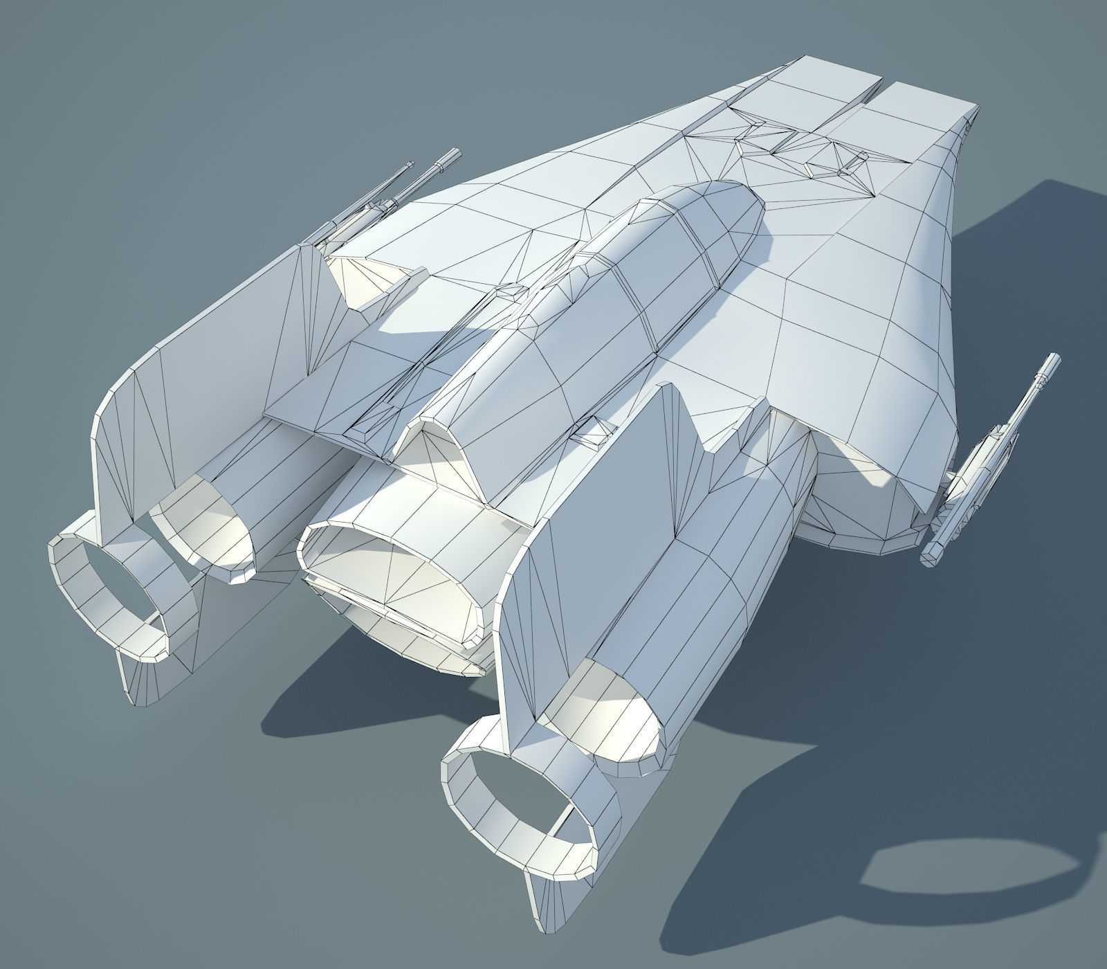 Ultimate Game Ready Star Wars Vehicles Collection Low-poly 3D model_42