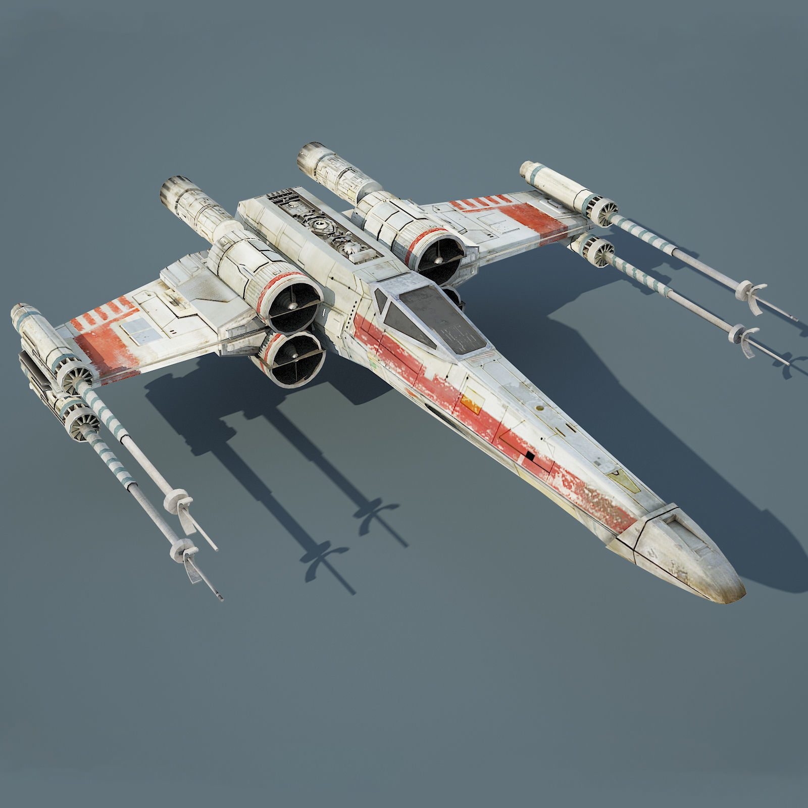 Ultimate Game Ready Star Wars Vehicles Collection Low-poly 3D model_7