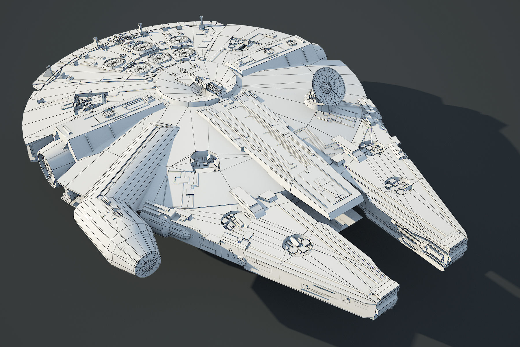 Ultimate Game Ready Star Wars Vehicles Collection Low-poly 3D model_32