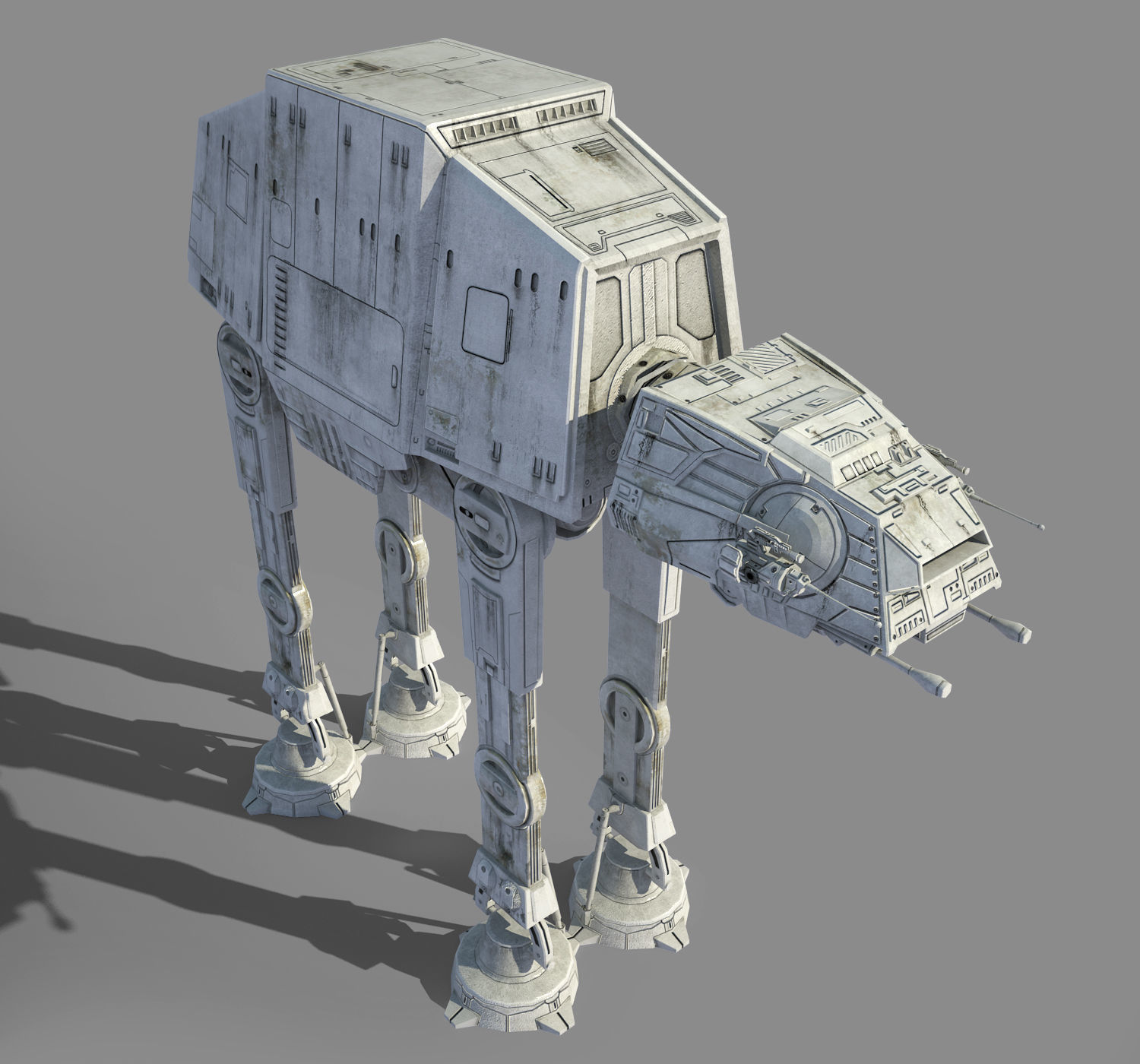 Ultimate Game Ready Star Wars Vehicles Collection Low-poly 3D model_23