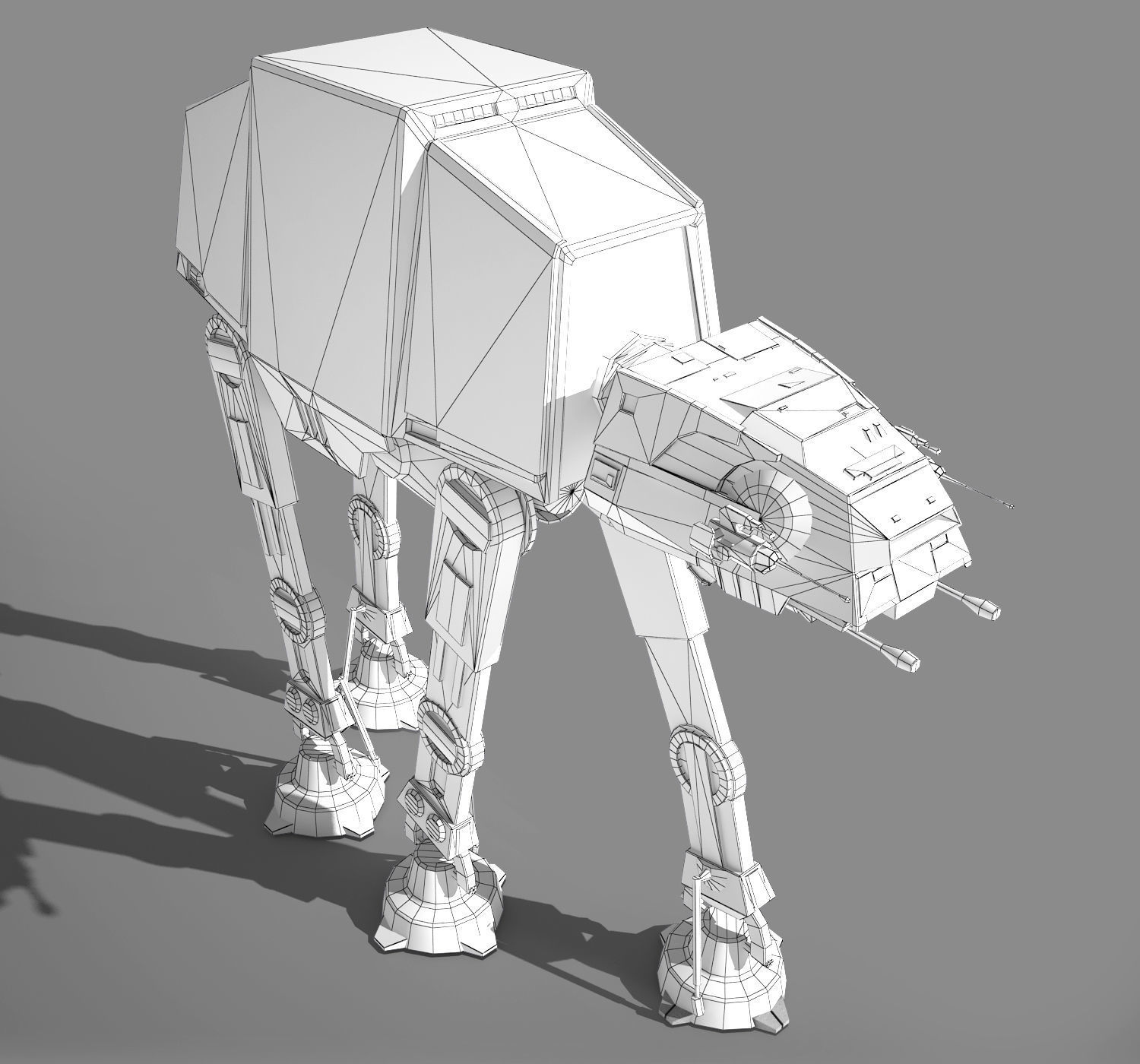 Ultimate Game Ready Star Wars Vehicles Collection Low-poly 3D model_22
