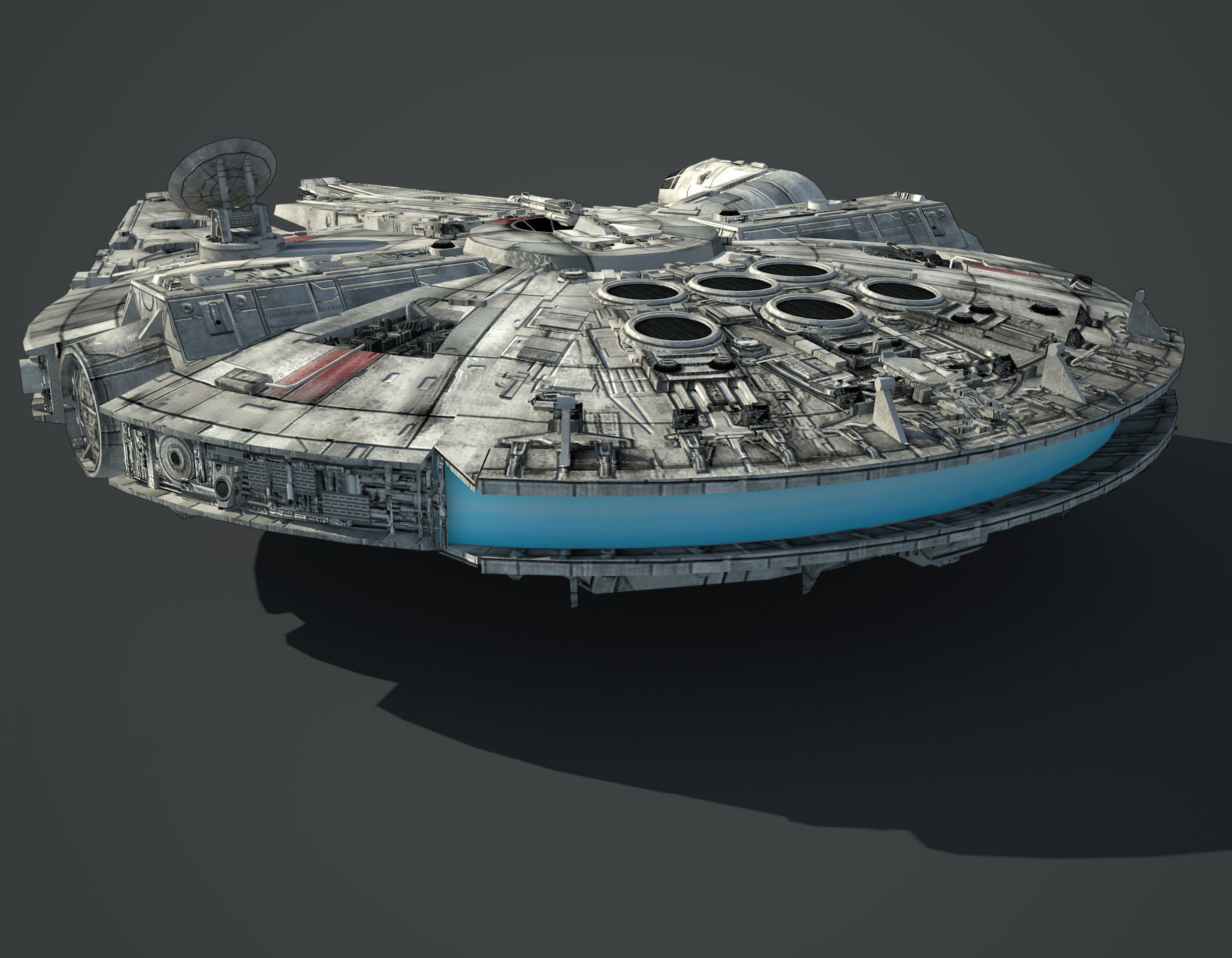 Ultimate Game Ready Star Wars Vehicles Collection Low-poly 3D model_30