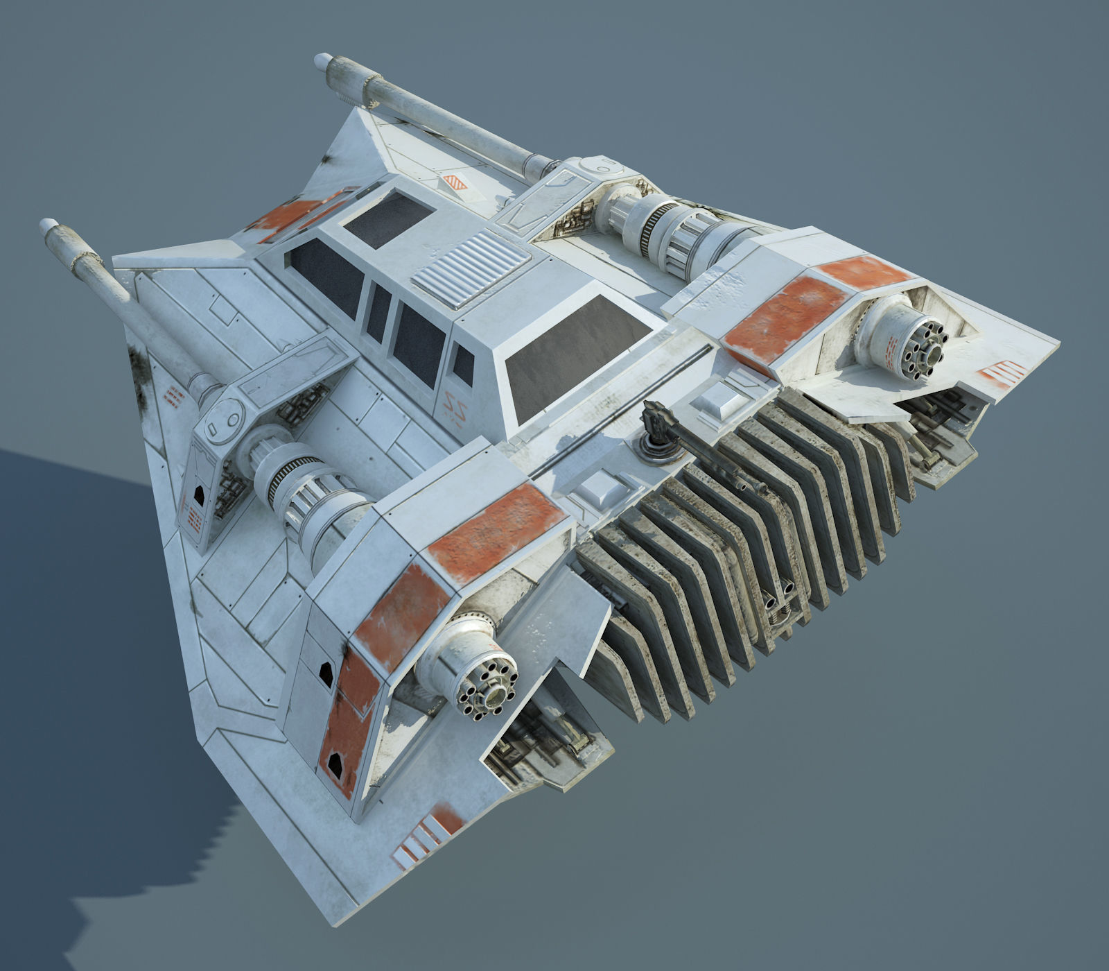 Ultimate Game Ready Star Wars Vehicles Collection Low-poly 3D model_53