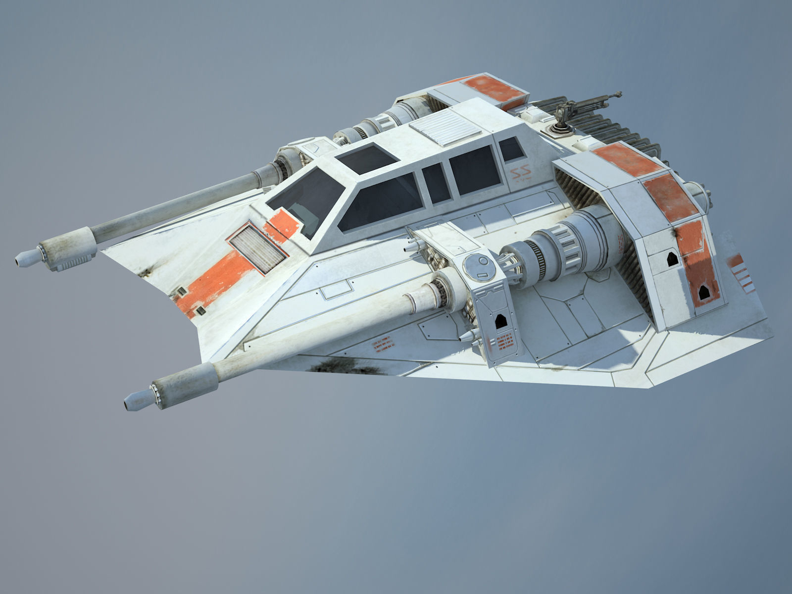 Ultimate Game Ready Star Wars Vehicles Collection Low-poly 3D model_49