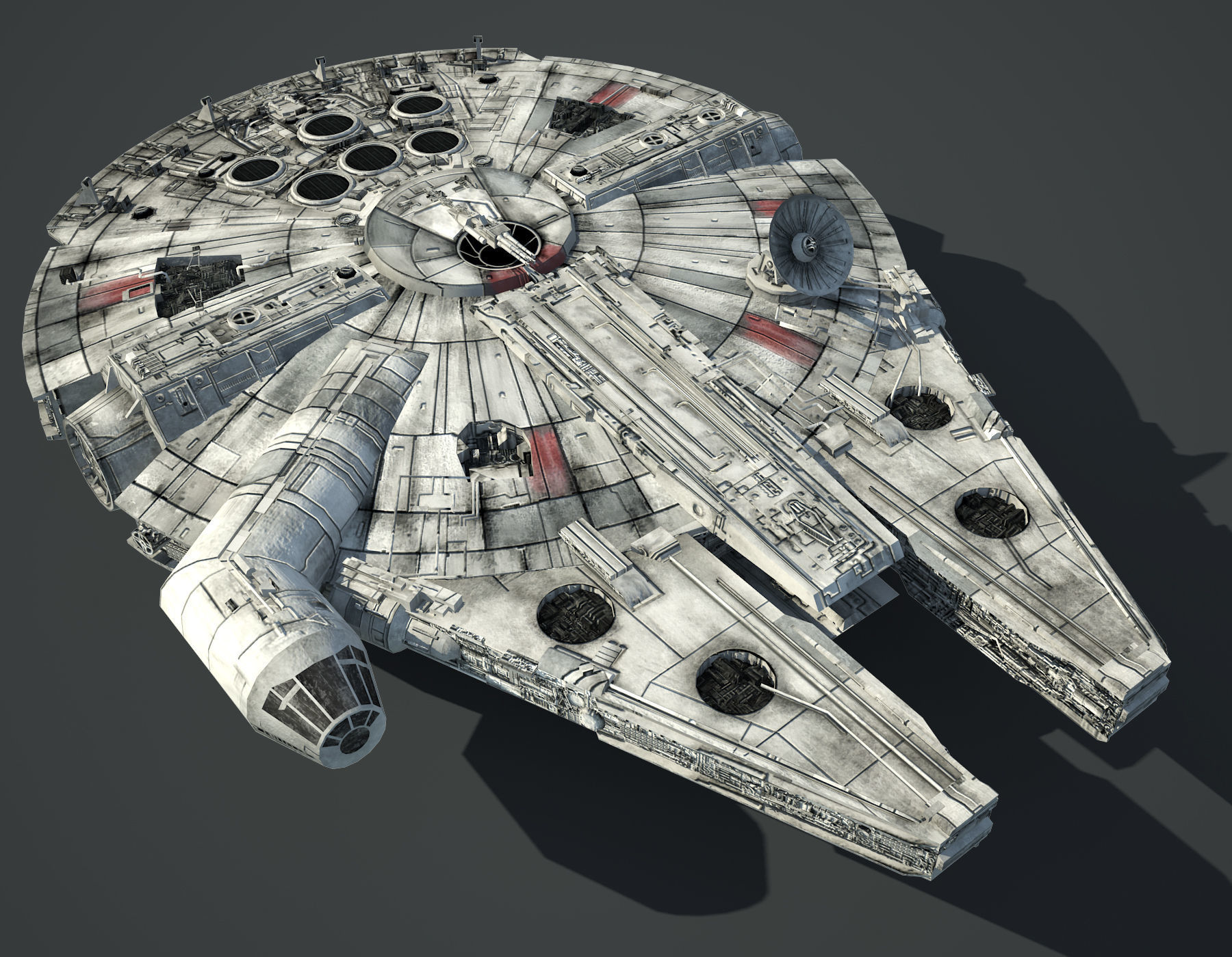 Ultimate Game Ready Star Wars Vehicles Collection Low-poly 3D model_34