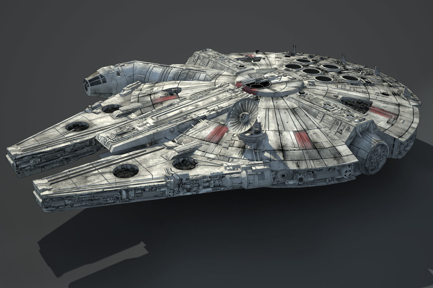 Ultimate Game Ready Star Wars Vehicles Collection Low-poly 3D model_27