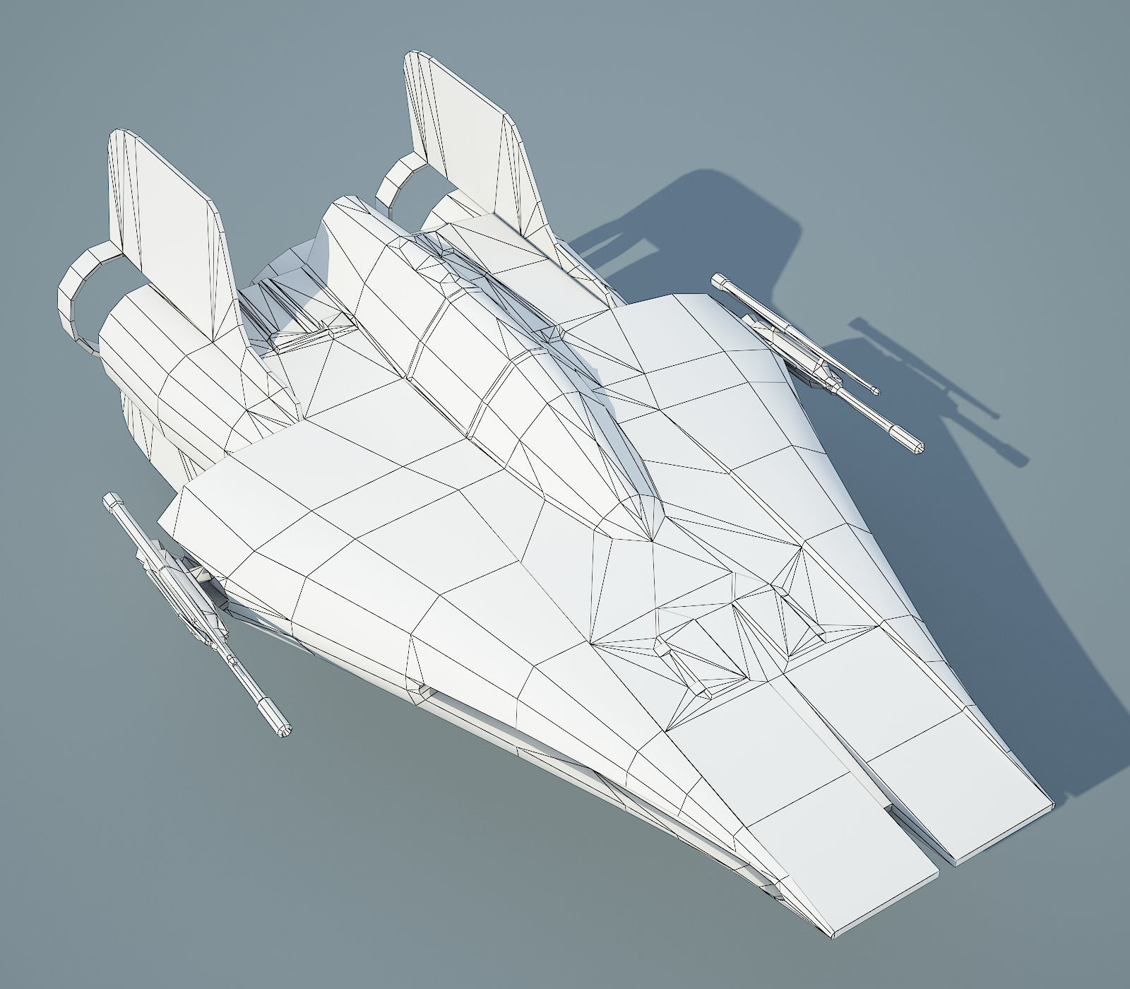 Ultimate Game Ready Star Wars Vehicles Collection Low-poly 3D model_40