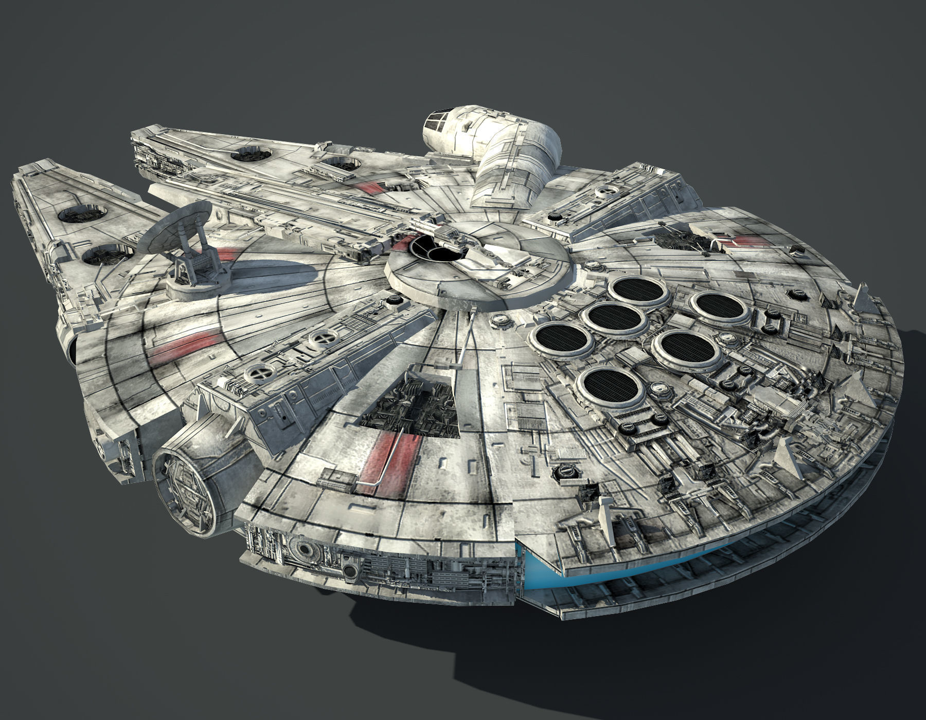 Ultimate Game Ready Star Wars Vehicles Collection Low-poly 3D model_29