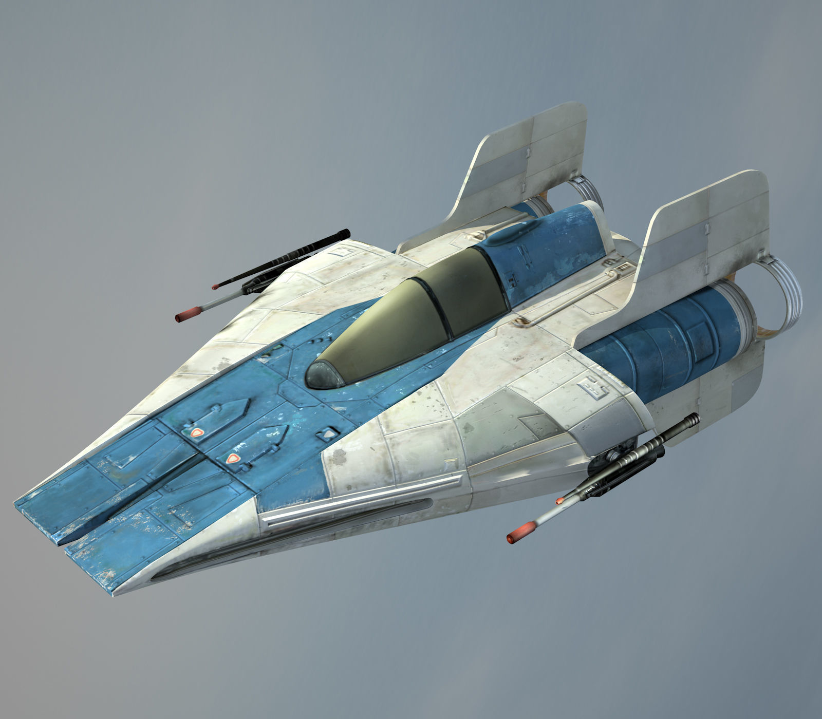 Ultimate Game Ready Star Wars Vehicles Collection Low-poly 3D model_45